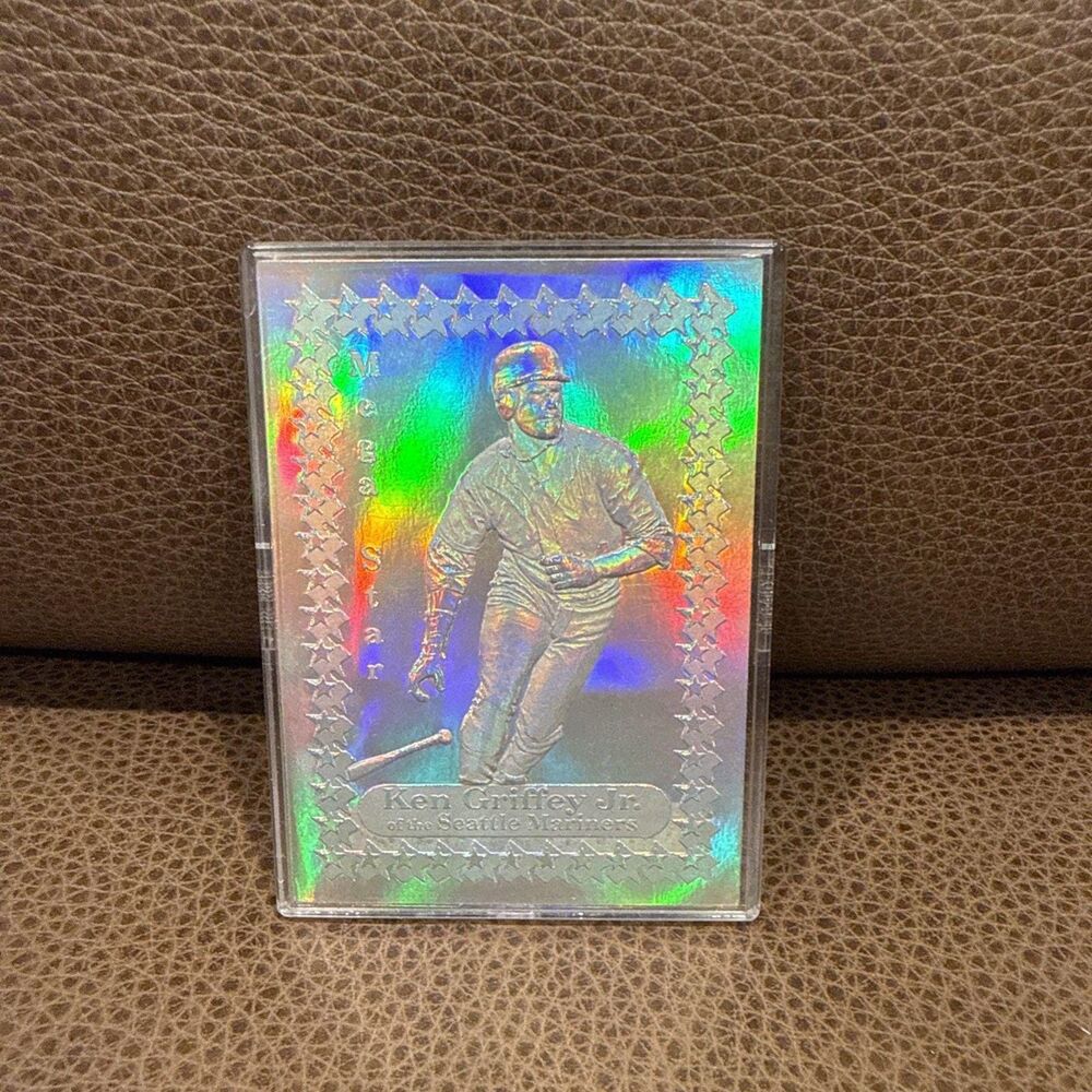 1993 Bleachers Ken Griffey Jr. Mega Star /1993 Holo Prototype Baseball Card